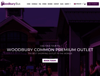 woodburybus.com screenshot