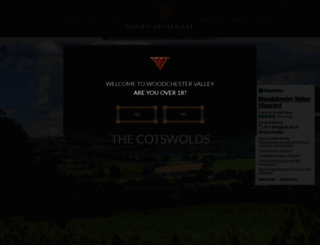 woodchestervalleyvineyard.co.uk screenshot