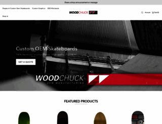 woodchucklaminates.com screenshot