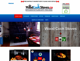 woodcookstoves.ca screenshot