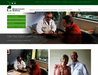 woodcountyhospital.org screenshot