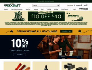 woodcraft.com screenshot