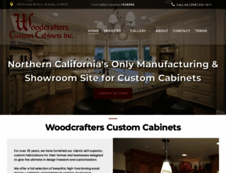 woodcraftersinc.com screenshot