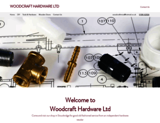 woodcrafthardwareltd.co.uk screenshot