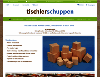 wooden-blocks.co.uk screenshot