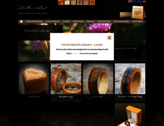 wooden-rings.com screenshot