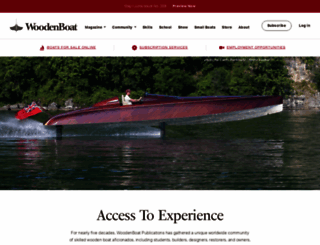 woodenboat.com screenshot