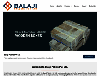 woodenbox.in screenshot