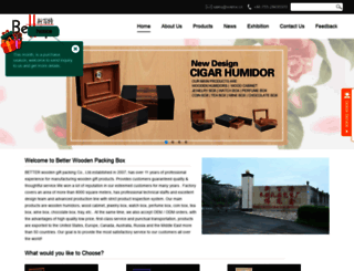 woodenboxsupplier.com screenshot