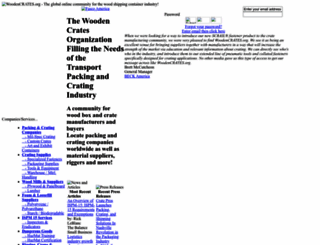 woodencrates.org screenshot