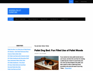 woodenpalletfurniture.com screenshot