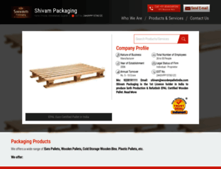 woodenpalletindia.com screenshot