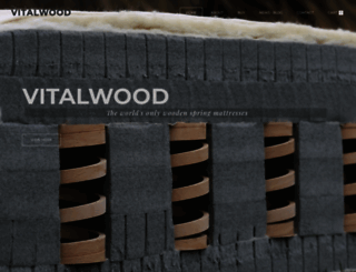 woodenspringmattress.com screenshot