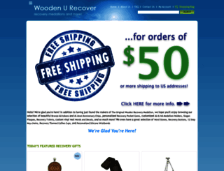 woodenurecover.com screenshot