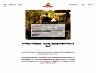 woodfiredflatbreads.com screenshot