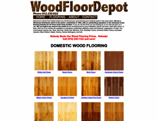 woodfloordepot.net screenshot