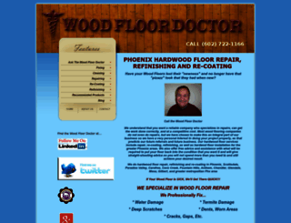 woodfloordoctor-az.com screenshot
