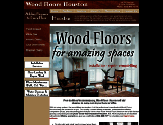 woodfloorshoustonflooring.com screenshot
