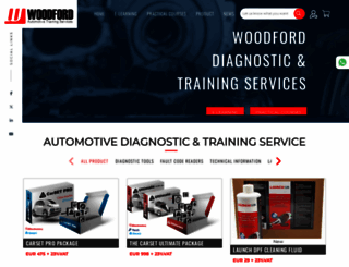 woodford-automotive-training.com screenshot