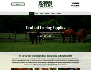 woodfordfeedco.com screenshot