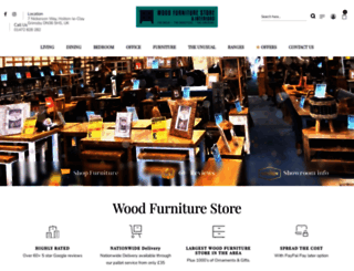 woodfurniturestore.co.uk screenshot