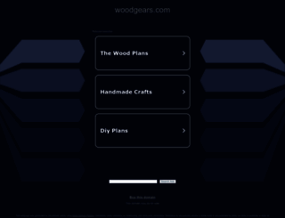 woodgears.com screenshot