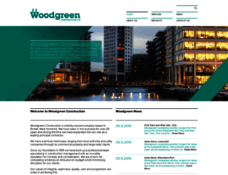 woodgreenconstruction.co.uk screenshot