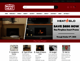 woodheat.com screenshot