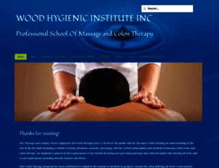 woodhygienicinstitute.com screenshot