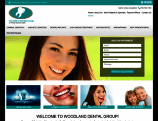 woodlanddentalgroup.net screenshot