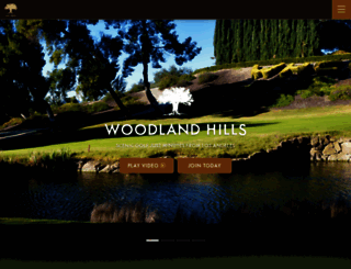 woodlandhillscc.org screenshot