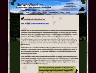 woodlandinn.com screenshot