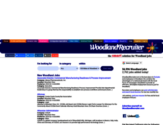 woodlandrecruiter.com screenshot