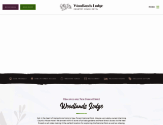 woodlands-lodge.co.uk screenshot