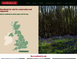 woodlands.co.uk screenshot