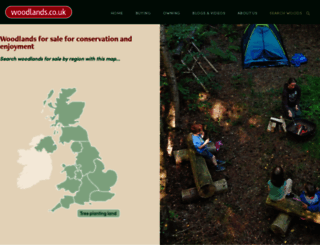 woodlands.co.uk screenshot