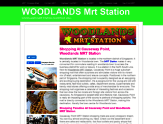 woodlandsmrtstation.insingaporelocal.com screenshot
