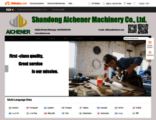 woodmakingmachine.en.alibaba.com screenshot