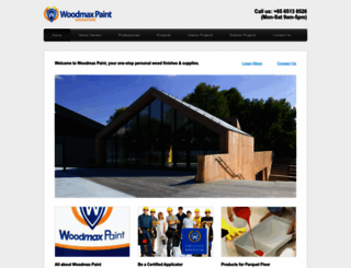 woodmaxpaint.com screenshot