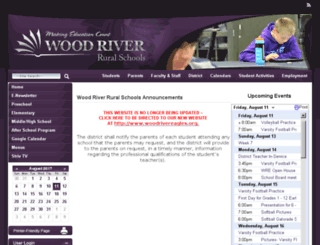 woodriver.k12.ne.us screenshot