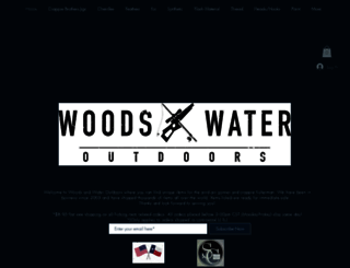 woodsandwateroutdoors.com screenshot
