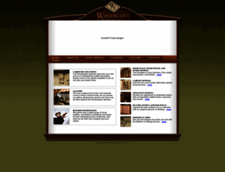 woodscapesinteriors.com screenshot
