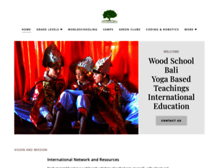 woodschoolbali.com screenshot