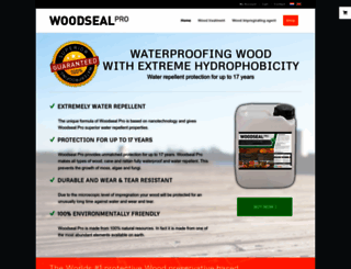 woodseal-pro.com screenshot