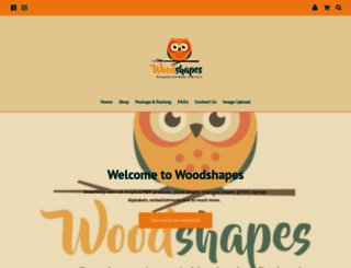 woodshapes.co.uk screenshot