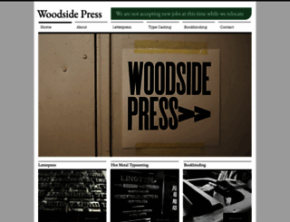 woodsidepress.com screenshot