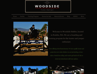 woodsidestables.com screenshot