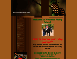 woodsidestables.net screenshot