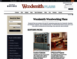 woodsmithplans.com screenshot