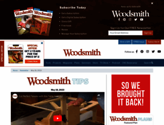 woodsmithtips.com screenshot